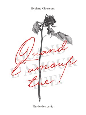 cover image of Quand l'amour tue